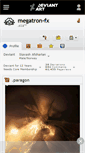 Mobile Screenshot of megatron-fx.deviantart.com
