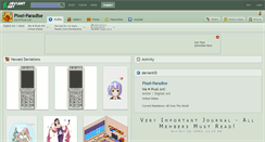 Desktop Screenshot of pixel-paradise.deviantart.com