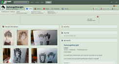 Desktop Screenshot of darkangelthelight.deviantart.com