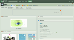 Desktop Screenshot of hudo.deviantart.com