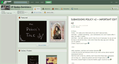 Desktop Screenshot of hp-badass-dominion.deviantart.com