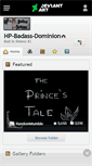 Mobile Screenshot of hp-badass-dominion.deviantart.com