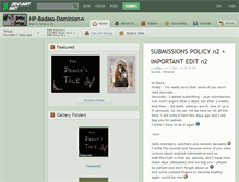 Tablet Screenshot of hp-badass-dominion.deviantart.com