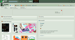 Desktop Screenshot of ecxeed.deviantart.com
