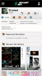 Mobile Screenshot of ecxeed.deviantart.com