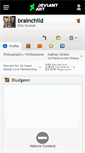 Mobile Screenshot of brainchild.deviantart.com