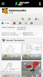 Mobile Screenshot of kazenoyouko.deviantart.com