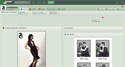 Desktop Screenshot of contebosch.deviantart.com