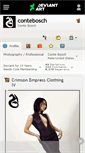 Mobile Screenshot of contebosch.deviantart.com