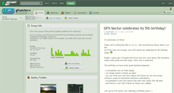 Desktop Screenshot of gfxsector.deviantart.com