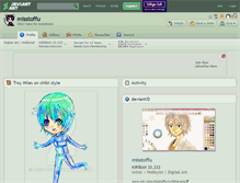 Tablet Screenshot of misstoffu.deviantart.com