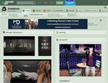 Tablet Screenshot of anasakura.deviantart.com