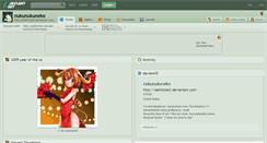 Desktop Screenshot of nukunukuneko.deviantart.com