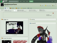 Tablet Screenshot of kiteoftheazureflame.deviantart.com