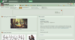 Desktop Screenshot of freakyfir.deviantart.com