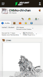 Mobile Screenshot of chibiko-chi-chan.deviantart.com