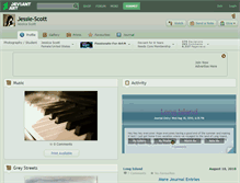 Tablet Screenshot of jessie-scott.deviantart.com