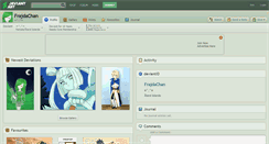 Desktop Screenshot of frajdachan.deviantart.com