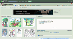 Desktop Screenshot of mohammedadel.deviantart.com