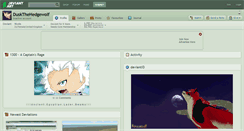Desktop Screenshot of duskthehedgewolf.deviantart.com
