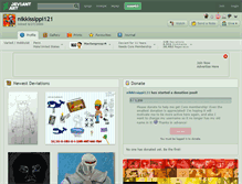 Tablet Screenshot of nikkissippi121.deviantart.com