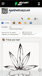 Mobile Screenshot of apetheticalylost.deviantart.com