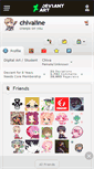 Mobile Screenshot of chivaline.deviantart.com