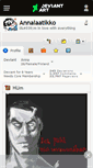 Mobile Screenshot of annalaatikko.deviantart.com