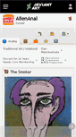 Mobile Screenshot of alienanal.deviantart.com