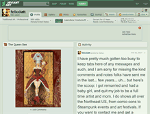 Tablet Screenshot of felixxkatt.deviantart.com