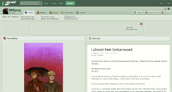 Desktop Screenshot of kksunny.deviantart.com