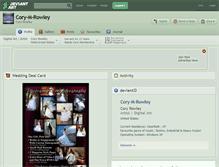Tablet Screenshot of cory-m-rowley.deviantart.com