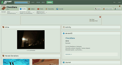 Desktop Screenshot of chocodana.deviantart.com