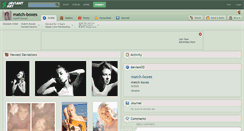 Desktop Screenshot of match-boxes.deviantart.com