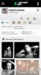 Mobile Screenshot of match-boxes.deviantart.com