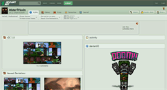 Desktop Screenshot of mistertrioxin.deviantart.com
