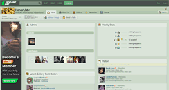 Desktop Screenshot of honorlist.deviantart.com