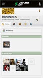 Mobile Screenshot of honorlist.deviantart.com