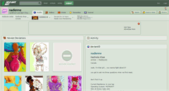 Desktop Screenshot of nadienne.deviantart.com