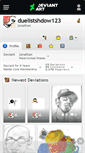 Mobile Screenshot of duelistshdow123.deviantart.com