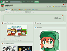 Tablet Screenshot of bubbles897.deviantart.com