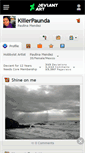 Mobile Screenshot of killerpaunda.deviantart.com