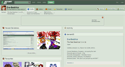Desktop Screenshot of eva-beatrice.deviantart.com