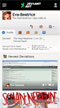 Mobile Screenshot of eva-beatrice.deviantart.com
