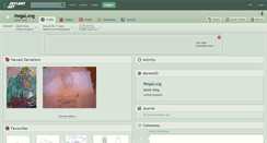 Desktop Screenshot of megalong.deviantart.com