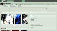 Desktop Screenshot of idyllicdestruction.deviantart.com