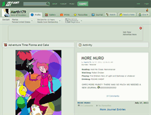 Tablet Screenshot of marth179.deviantart.com
