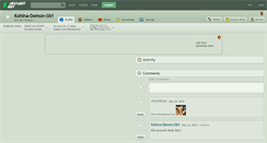 Desktop Screenshot of kohina-demon-girl.deviantart.com
