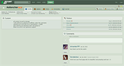 Desktop Screenshot of moltenchier.deviantart.com