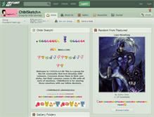 Tablet Screenshot of chibisketch.deviantart.com